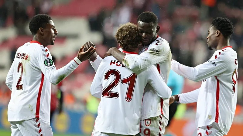 Samsunspor, Rayo Vallecano karşısında ilk maçta avantaj arayacak