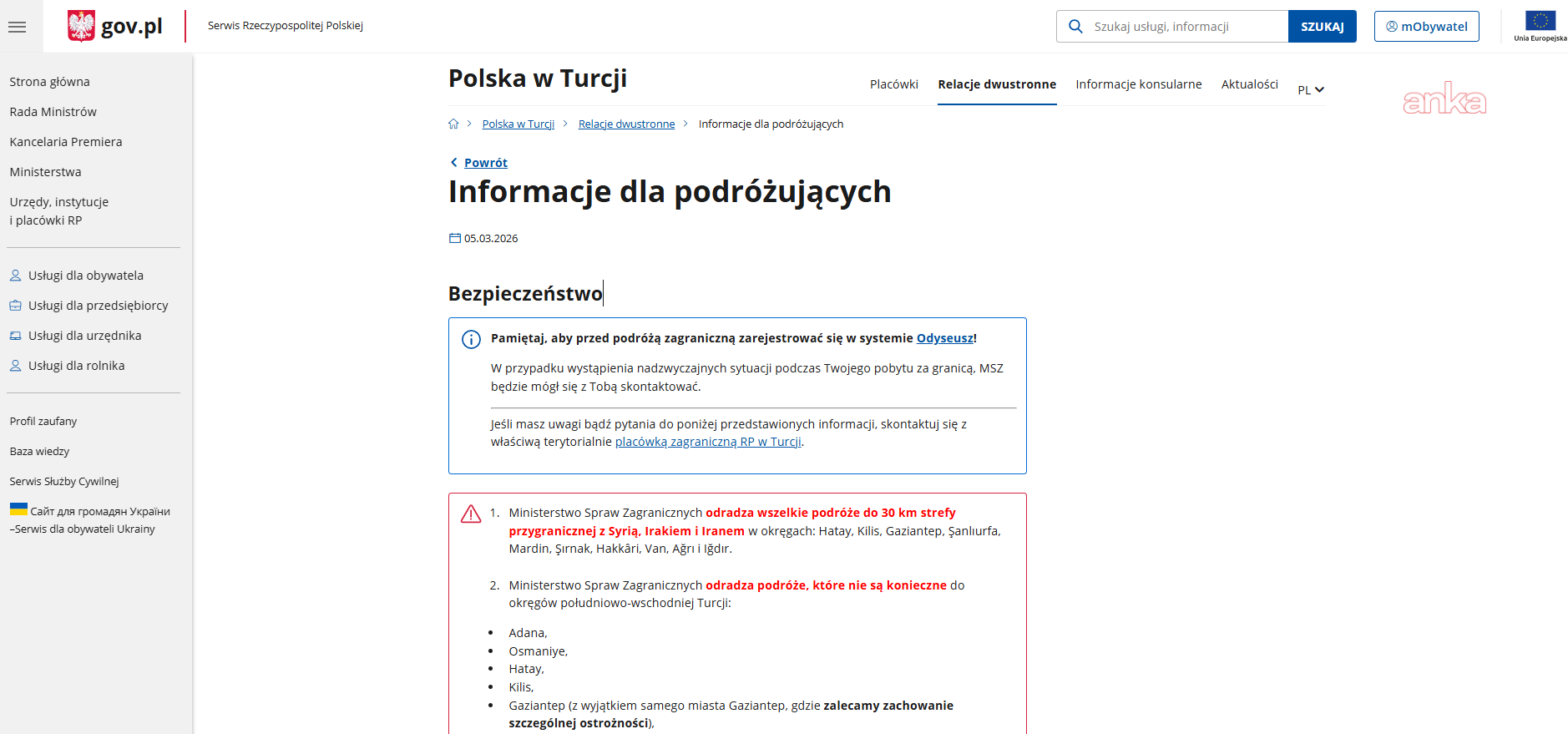 Polonya’dan Türkiye için seyahat uyarısı-1
