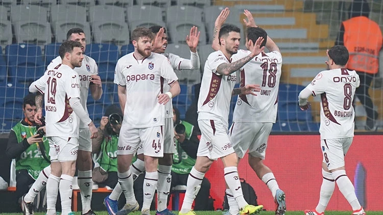 Trabzonspor, Ziraat Türkiye Kupası A Grubu’nda Başakşehir’i 4-2 yenerek çeyrek finale yükseldi