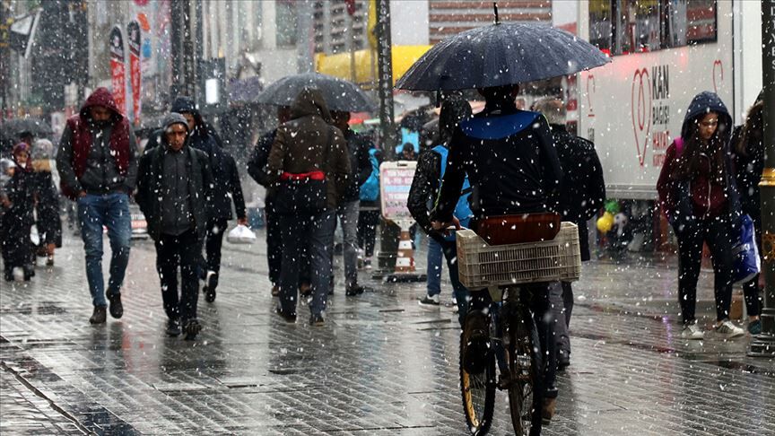 Meteoroloji'den 6 il için kar yağışı uyarısı: 1 Mart 2026 hava durumu raporu