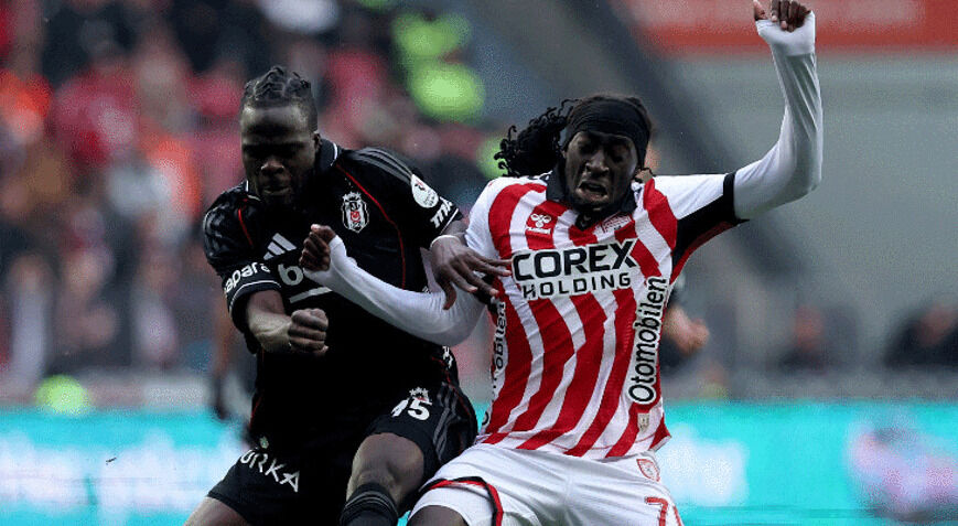 Beşiktaş, deplasmanda Samsunspor’a 2-1 mağlup oldu