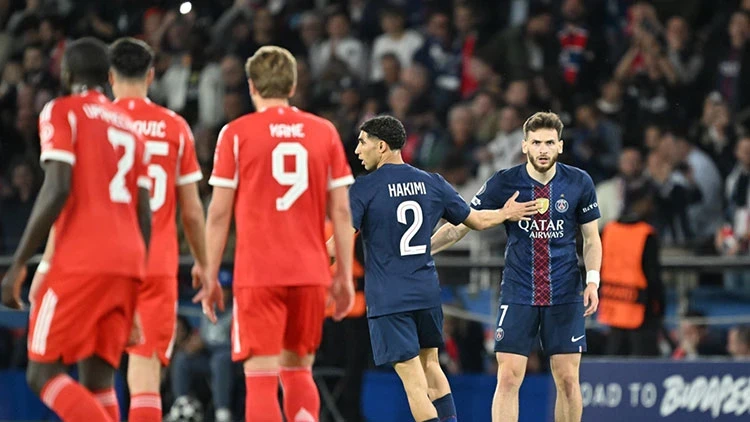 Fransa’da gol yağmuru: PSG, Bayern Münih’i Şampiyonlar Ligi yarı final ilk maçında 5-4 yendi