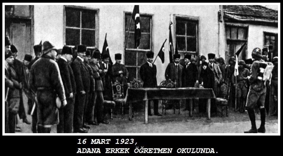 Resim 1 Atatürk Adana Konuşması