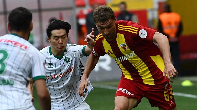 Küme düşen Kayserispor, sezonu Konyaspor’u 2-1 mağlup ederek kapattı