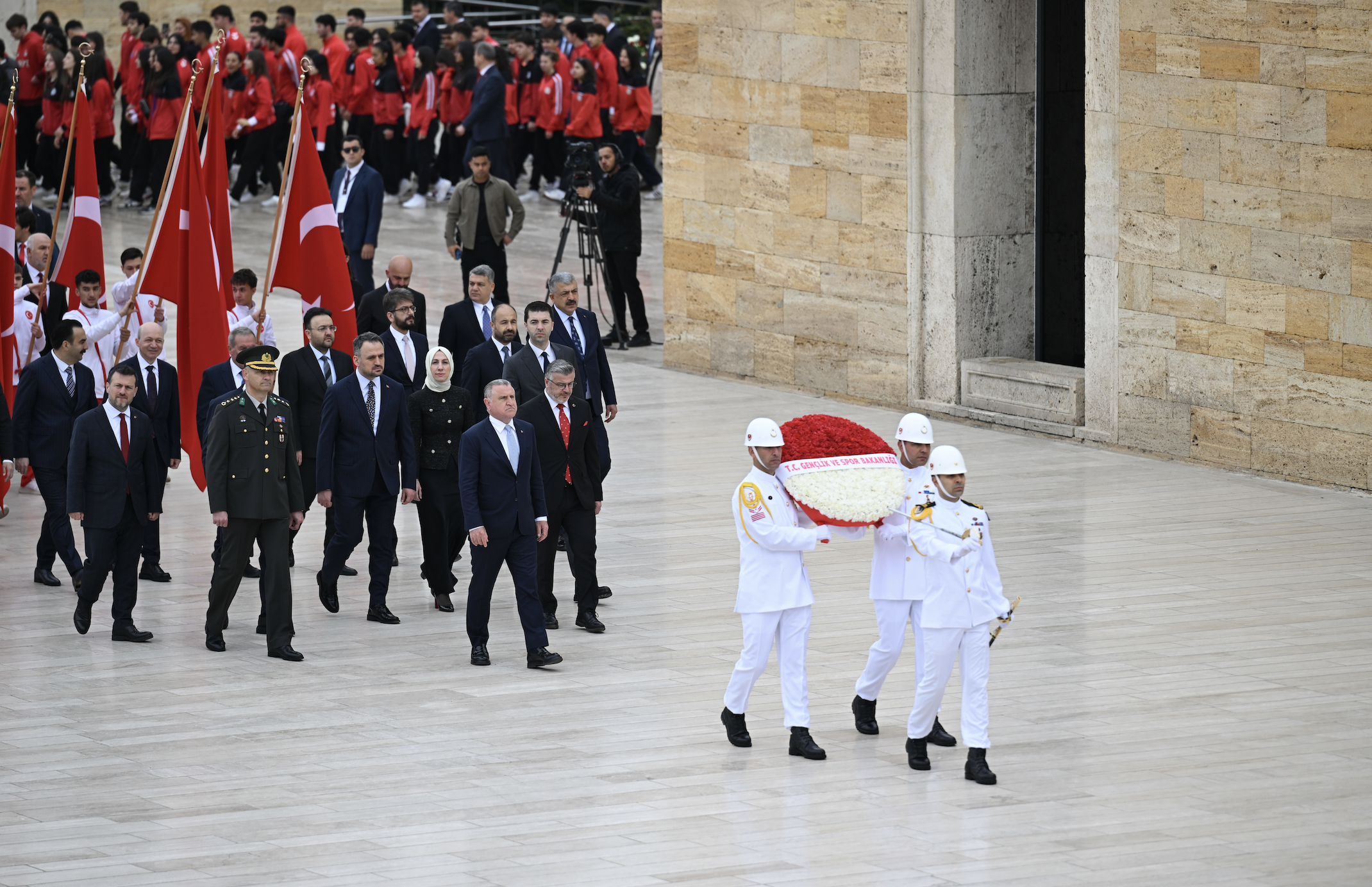 Anıtkabir 19 Mayıs Bakan Bak Gençler6