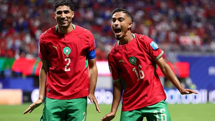 Fas Haiti'yi 4 golle geçti: Son 32 turuna adını yazdırdı