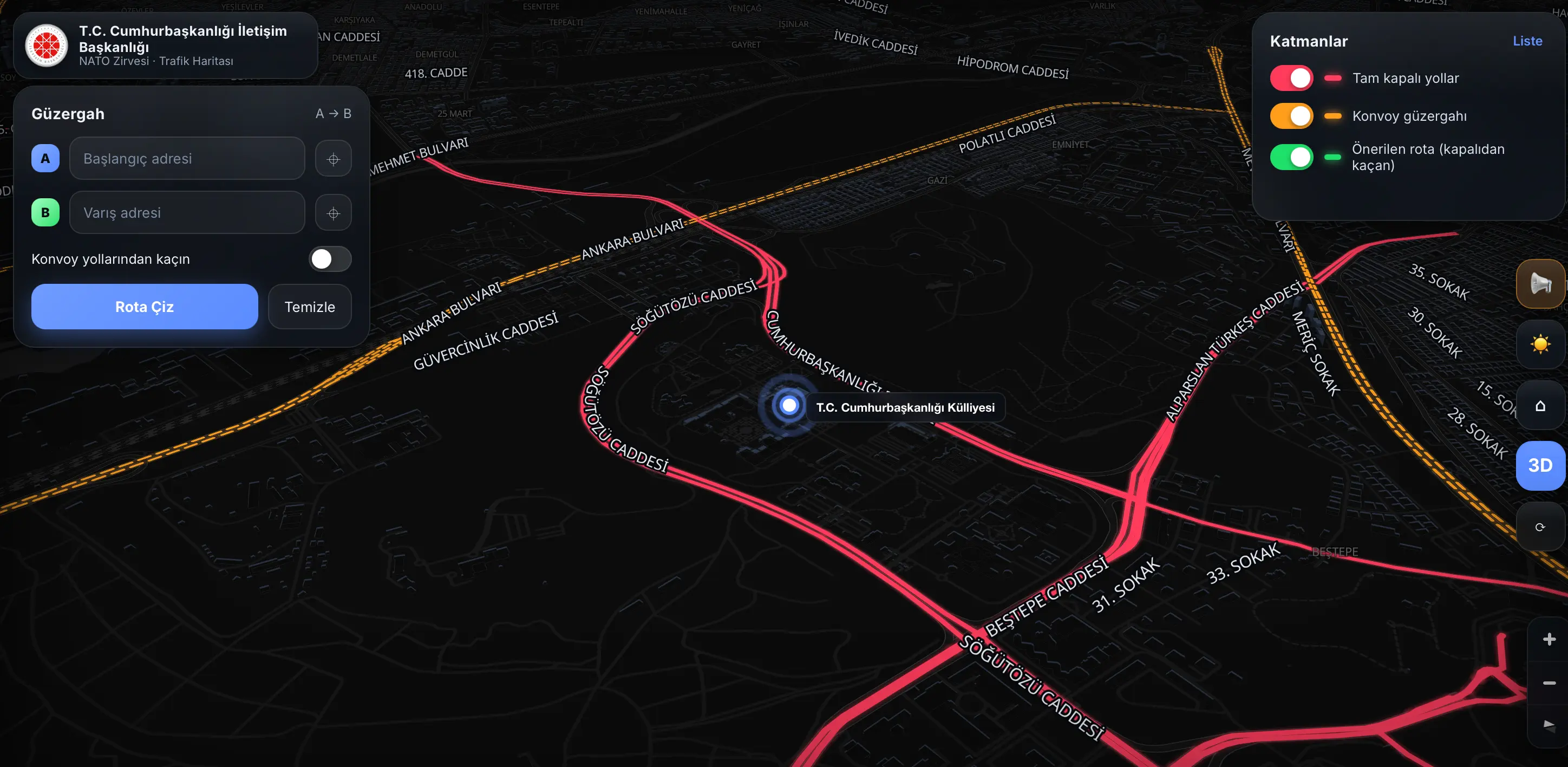 Nato kapalı yollar