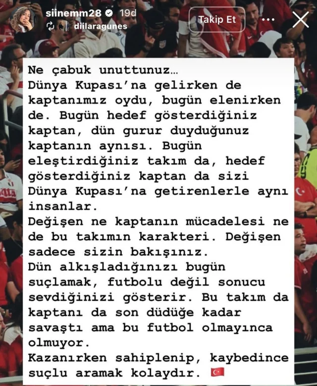 Hakan Çalhanoğlu Eşi Paylaşım