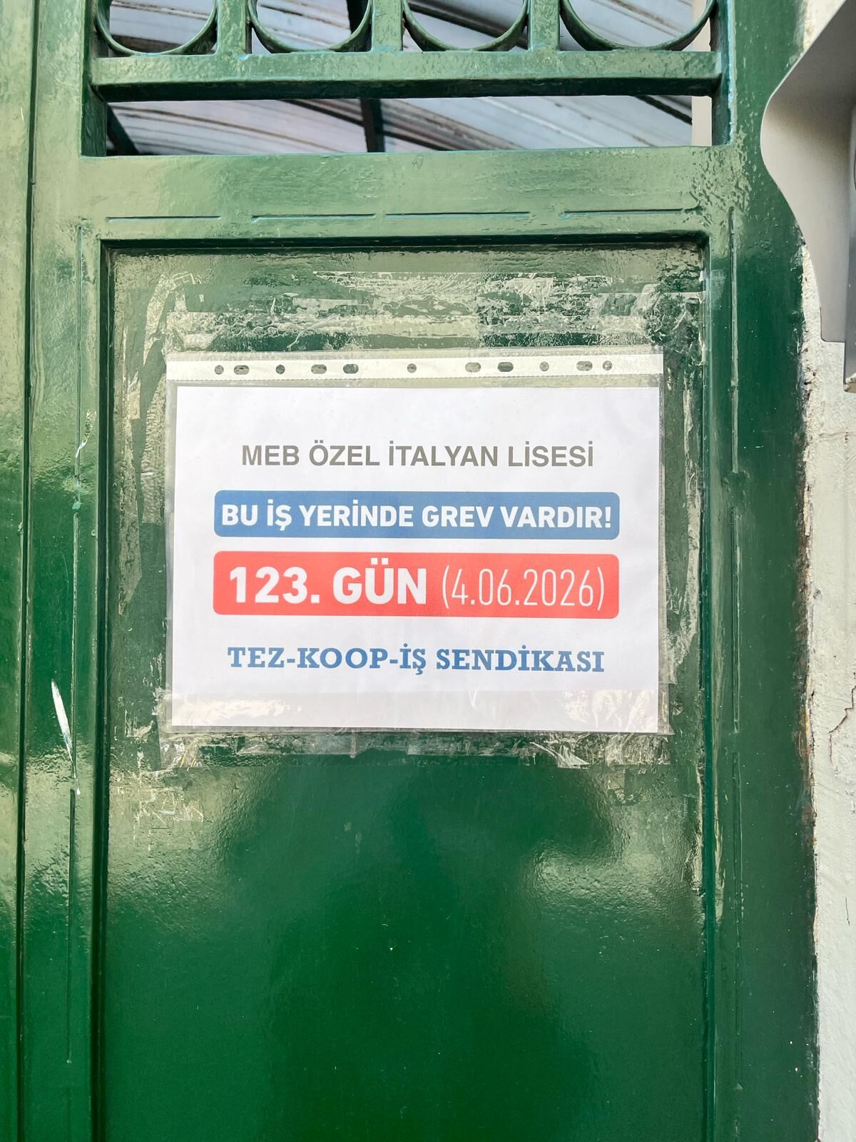 Özel Italyan Lisesi Grev Son3