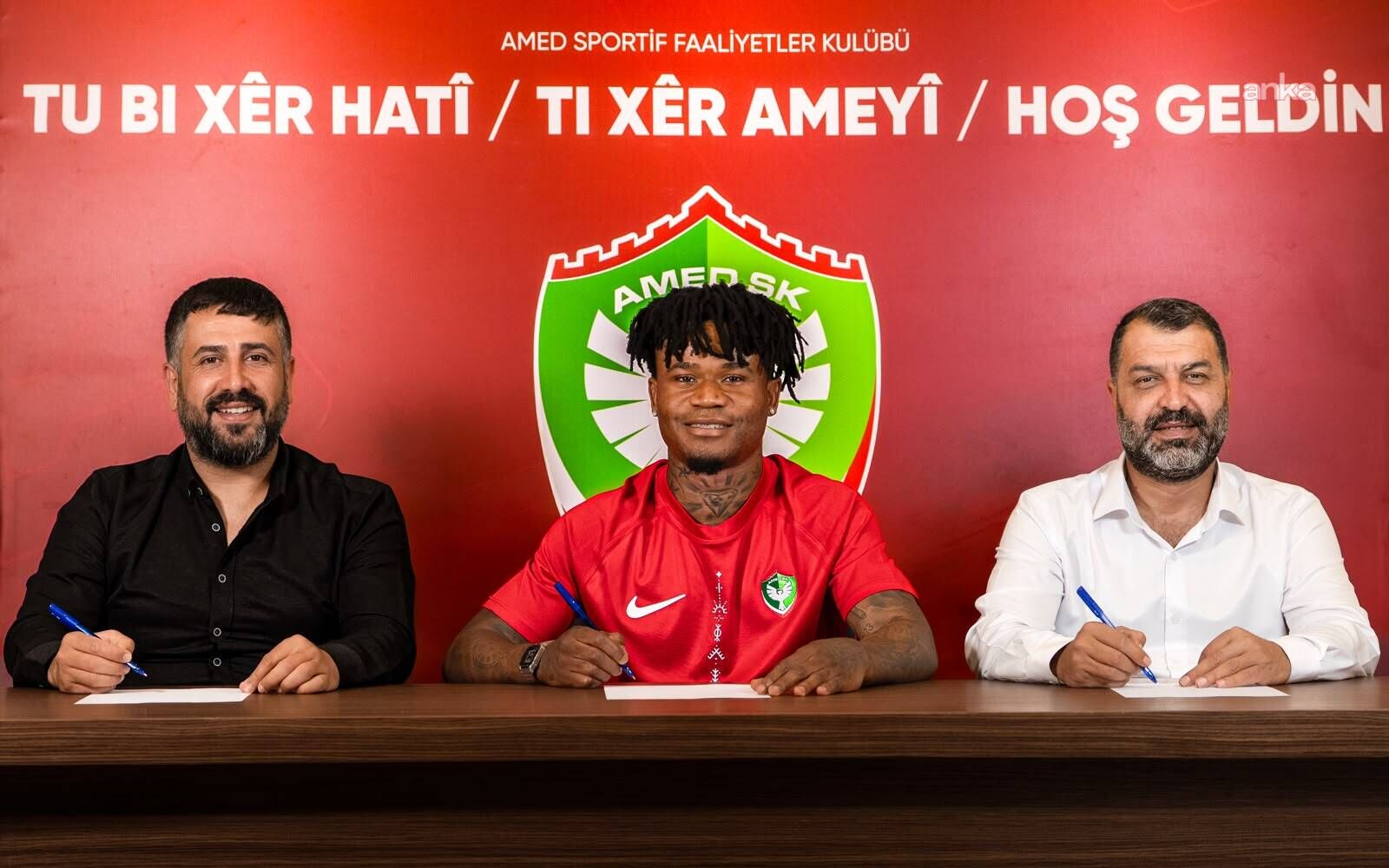 Amedspor, Gifa Orban’ı 1 yıllığına kiraladığını duyurdu
