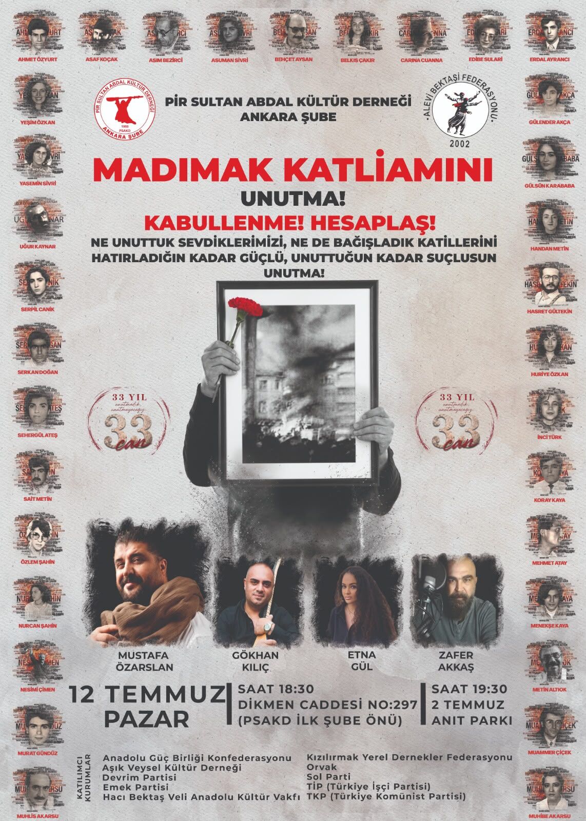 Madımak Ertelenen Anma