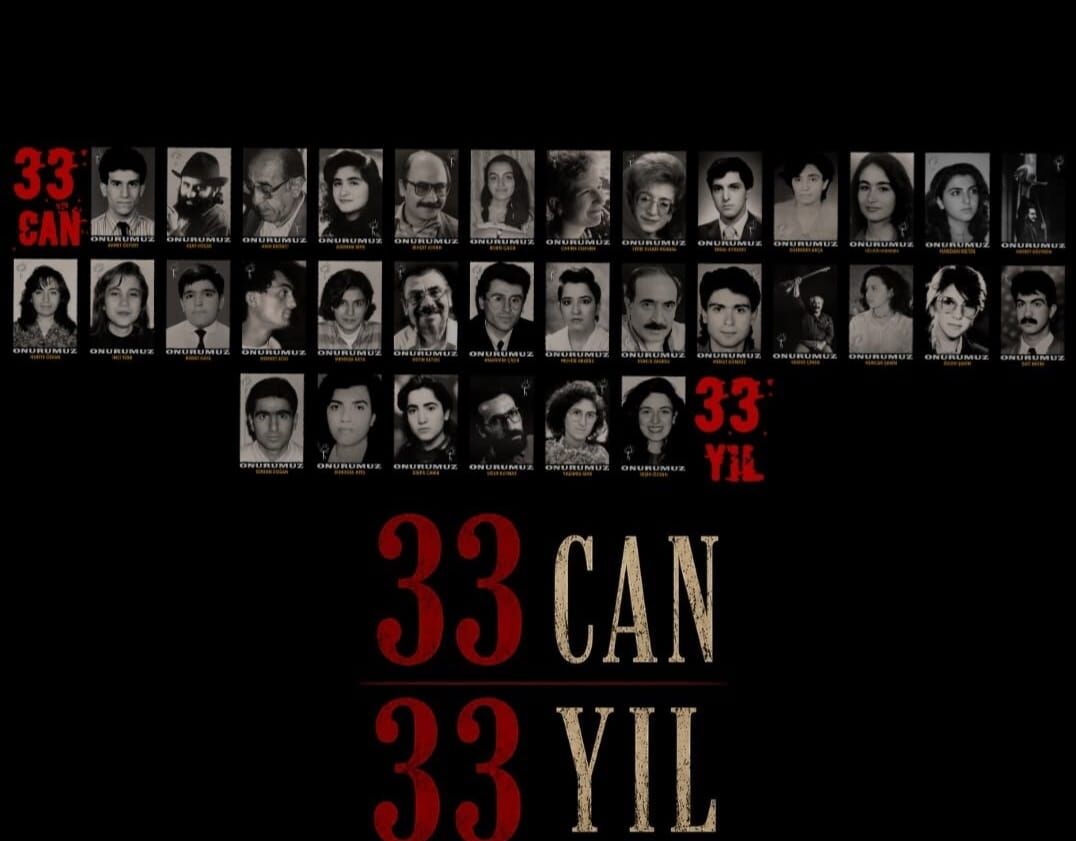 Madımak Katliamı 33 Yıl