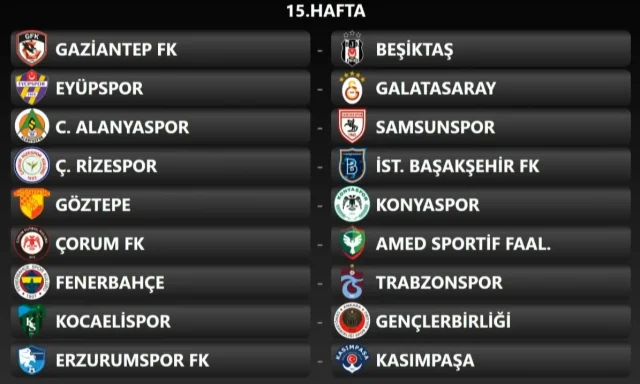 Süperlig 15