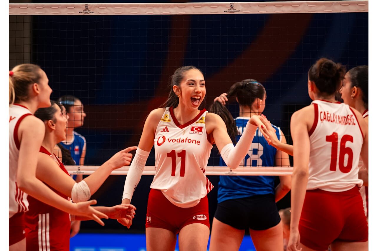17 Yaş Altı Kadın Milli Voleybol Takımı Dünya Şampiyonası'nda son 16 turunda