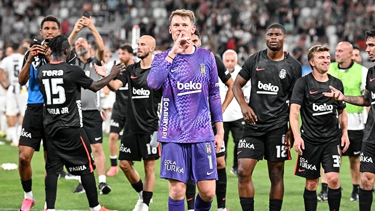 Beşiktaş Avrupa'da avantajı kaptı! Hradec Králové - Beşiktaş maçı sonrası Alexander Nübel'den flaş açıklamalar