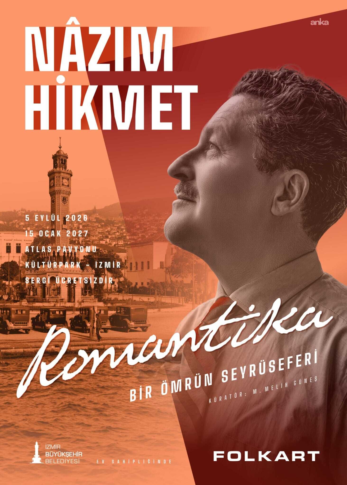 Nâzım Hikmet’in Arşivi İzmir’de “Romanti̇ka” Ile Sanatseverlerle Buluşacak5