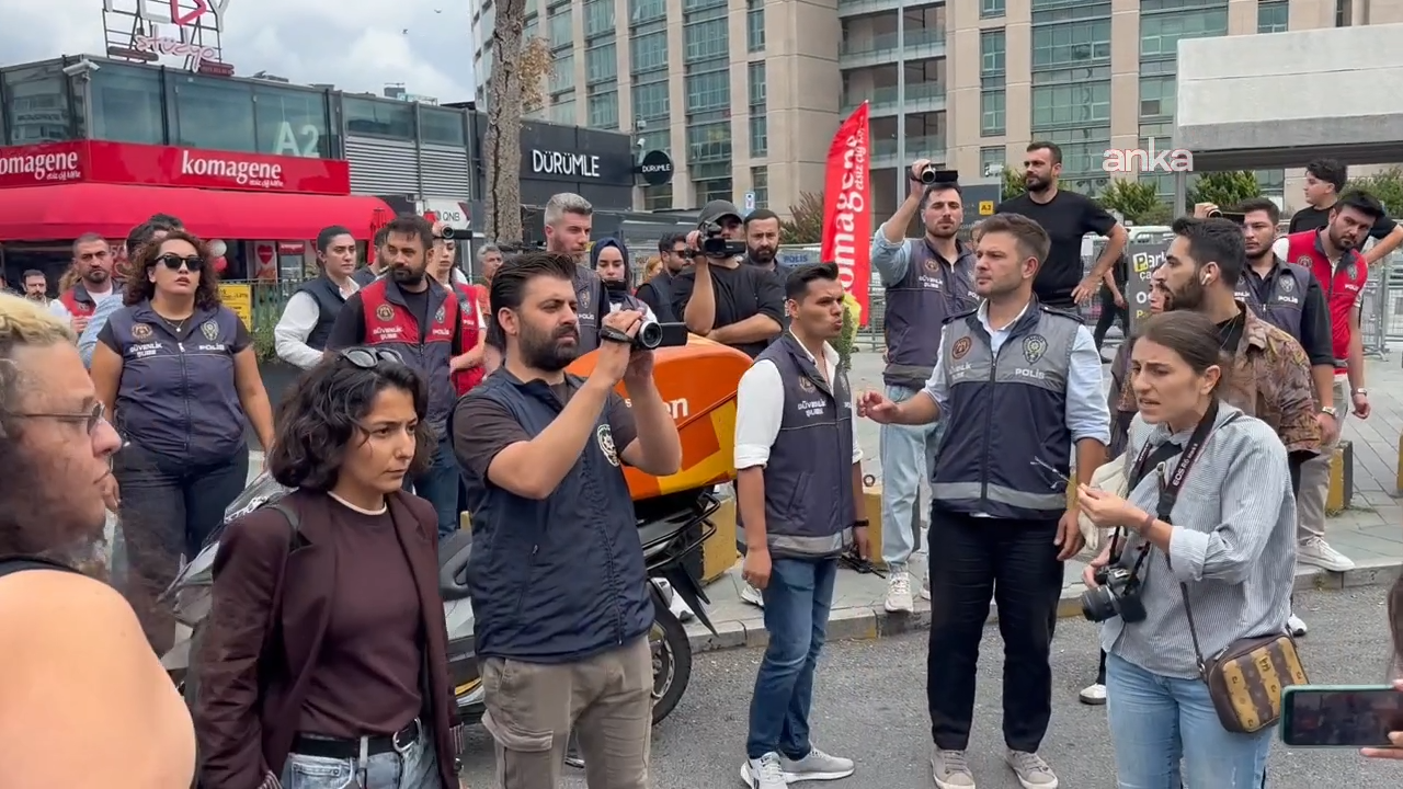 Çağlayan'daki %22Ailem Güvende%22 Protestosuna Polis Müdahalesi5