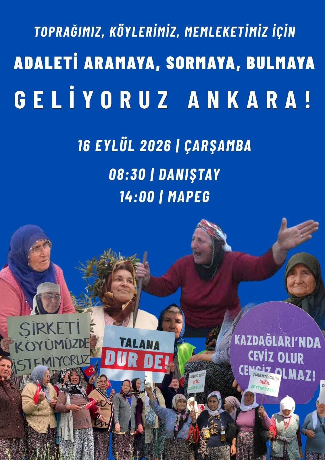 Madenlere Karşı Mücadele Eden Köylüler Ankara'da Buluşacak 2