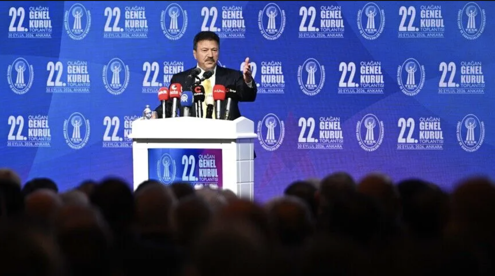 TESK'te yeni dönem: Başkanlığa Mehmet Yiğiner seçildi