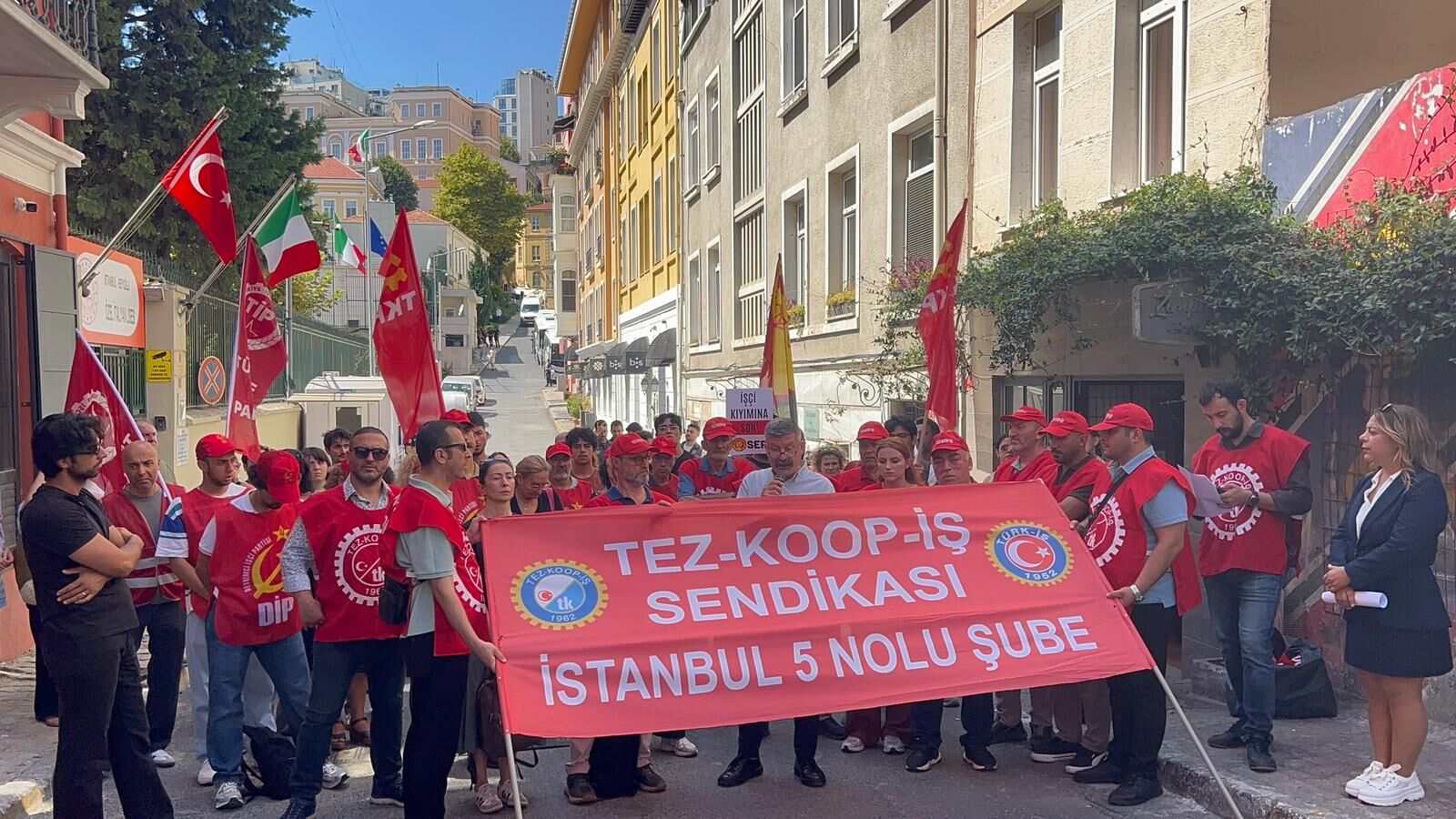 Özel Italyan Lisesi Protesto2