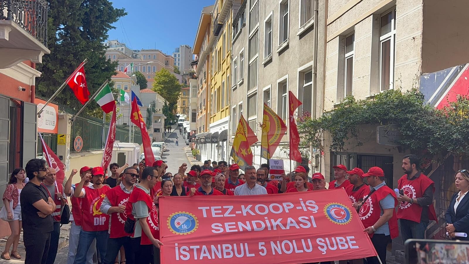 Özel Italyan Lisesi Protesto3