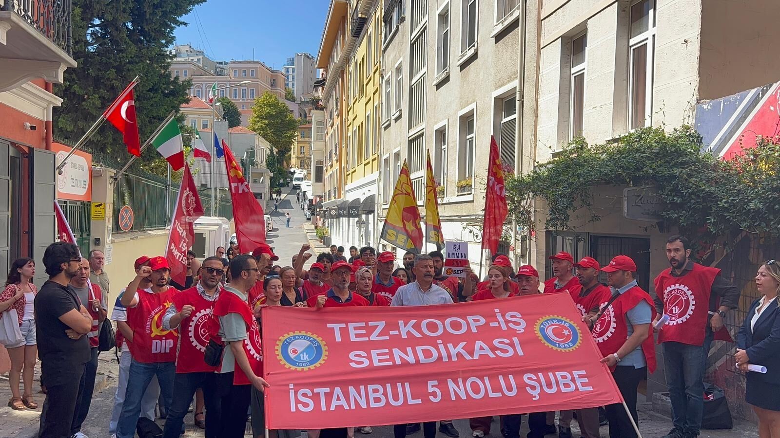 Özel Italyan Lisesi Protesto4
