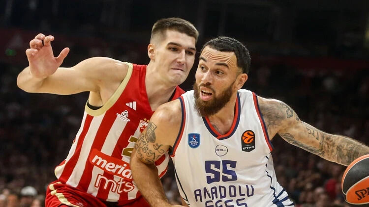 Anadolu Efes, EuroLeague’de Kızılyıldız’a 77-72 mağlup oldu