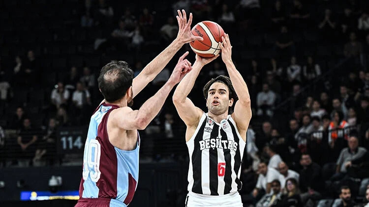 Beşiktaş, Trabzonspor’u 90-81 yenerek ligde ilk galibiyetini aldı