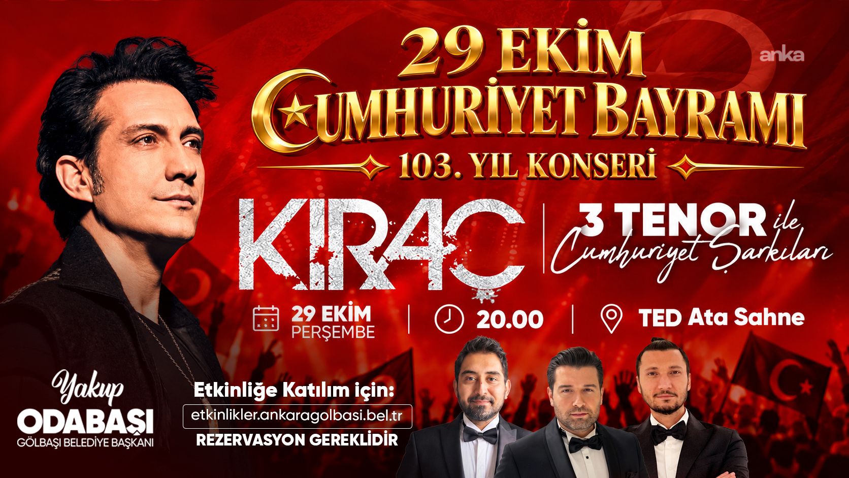 Ankara’da 29 Ekim Cumhuriyet Bayramı Kutlamaları: Program Belli Oldu 1