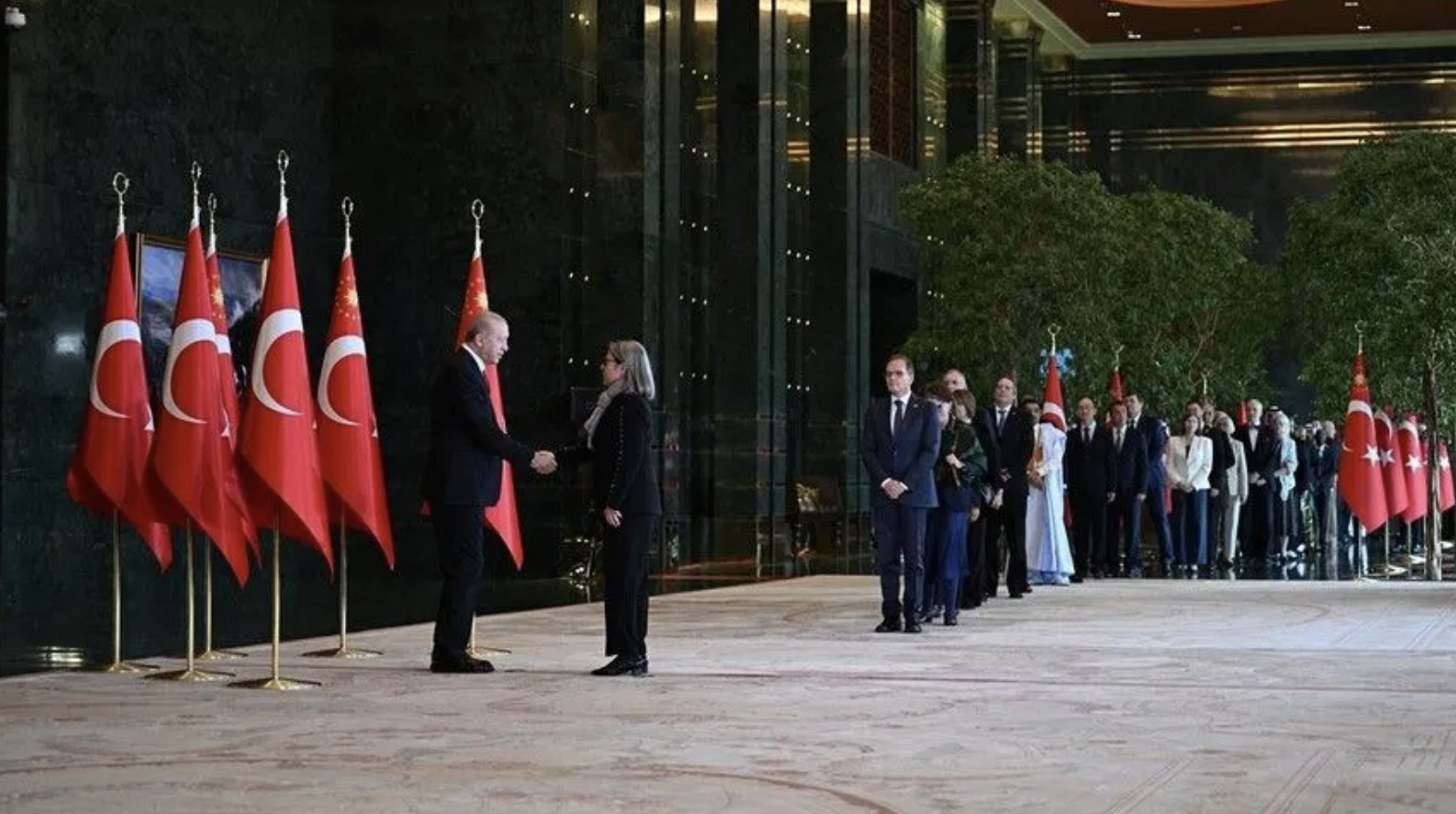 Cumhurbaşkanı Erdoğan, 29 Ekim Cumhuriyet Bayramı tebriklerini kabul etti