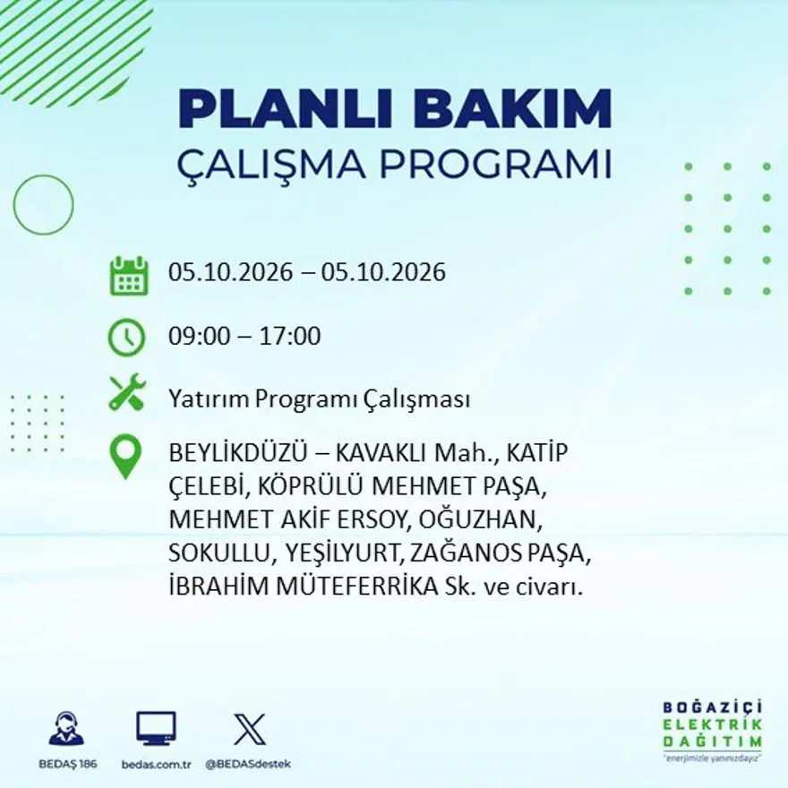 Istanbul 5 Ekim 16