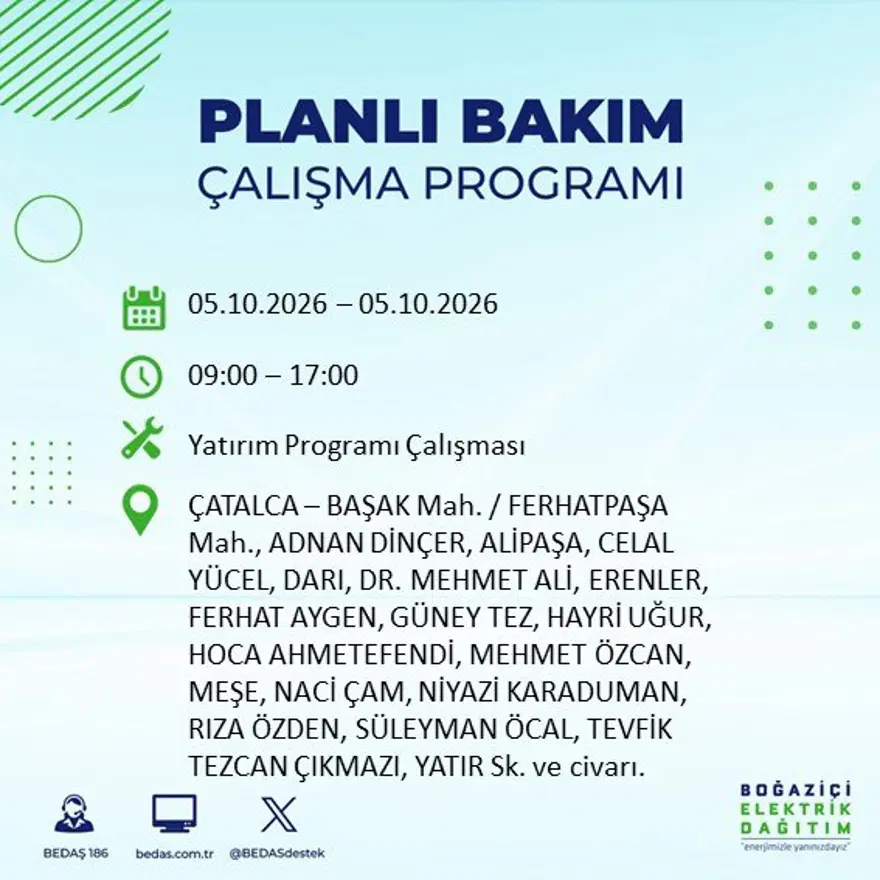 Istanbul 5 Ekim 2