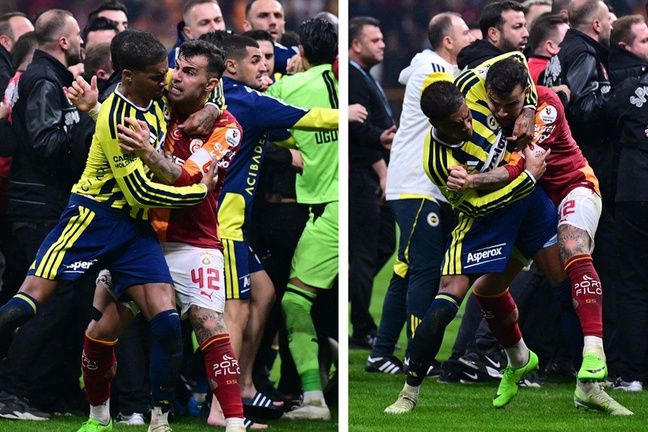 Galatasaray Fenerbahce Derbisi Biter Bitmez Kavga 20368441 9151 Amp
