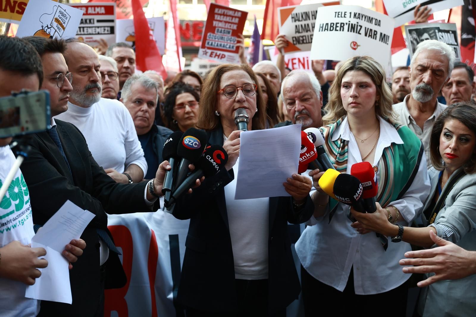 Gazeteci Eylem Konuşma