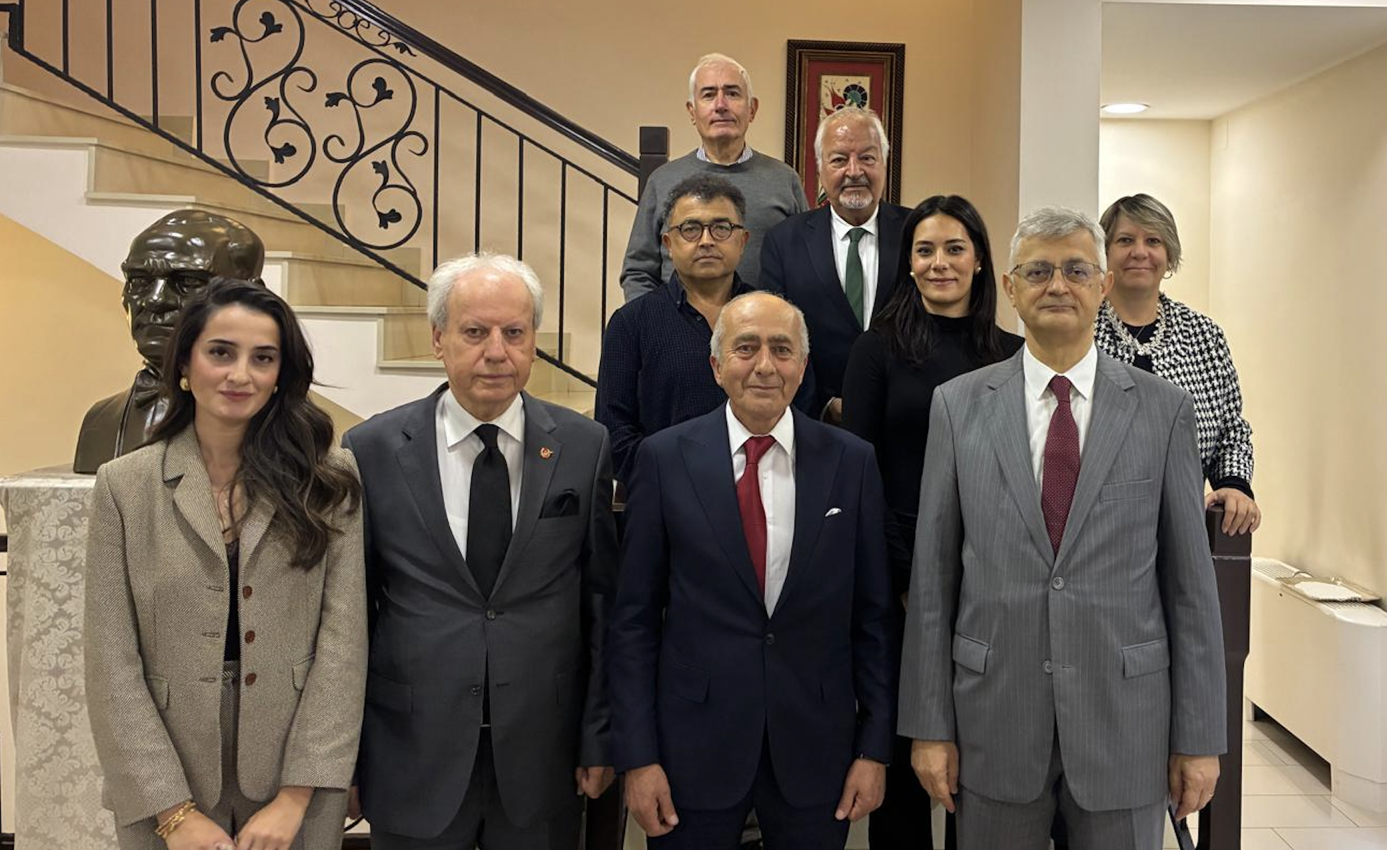 Gazeteciler Cemiyeti Heyet Kosova3
