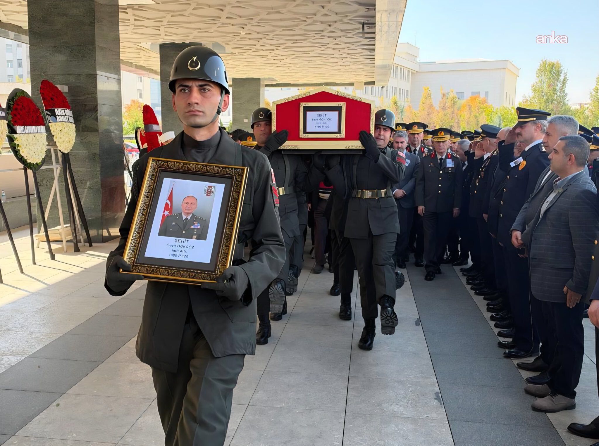 Şehit Albay Sayit Gökgöz Son Yolculuğuna Uğurlandı3