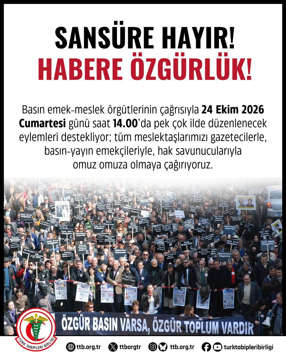 Ttb Gazeteci Eylem Destek