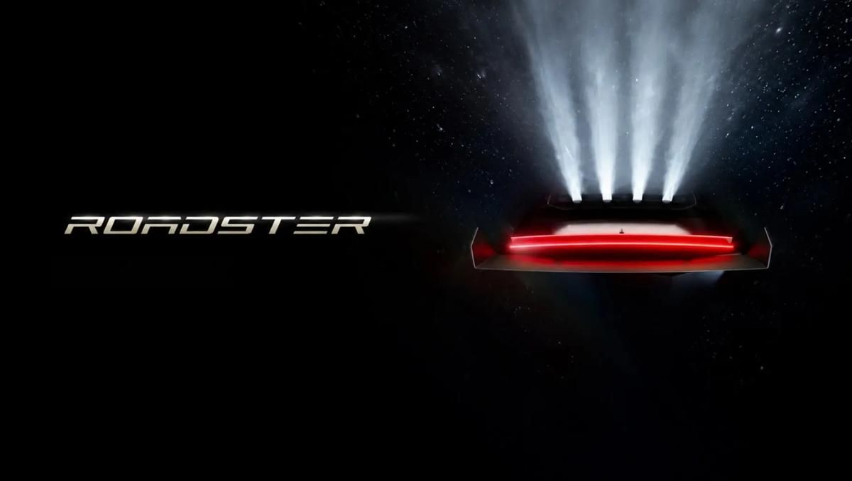 Uçan Araba Tesla Roadster 2
