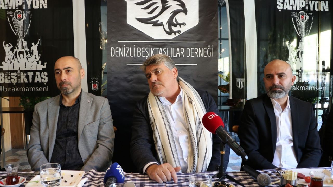 Beşiktaş Kulübü Başkan Adayı Serdal Adalı, Denizli'deki kongre üyeleriyle buluştu
