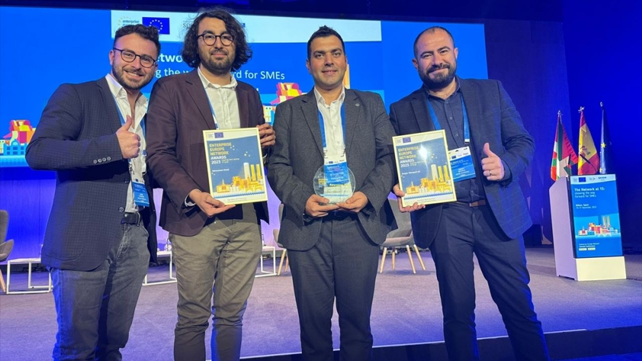 Erciyes Teknopark'a Avrupa Inovasyon Konseyi'nden üçüncülük ödülü