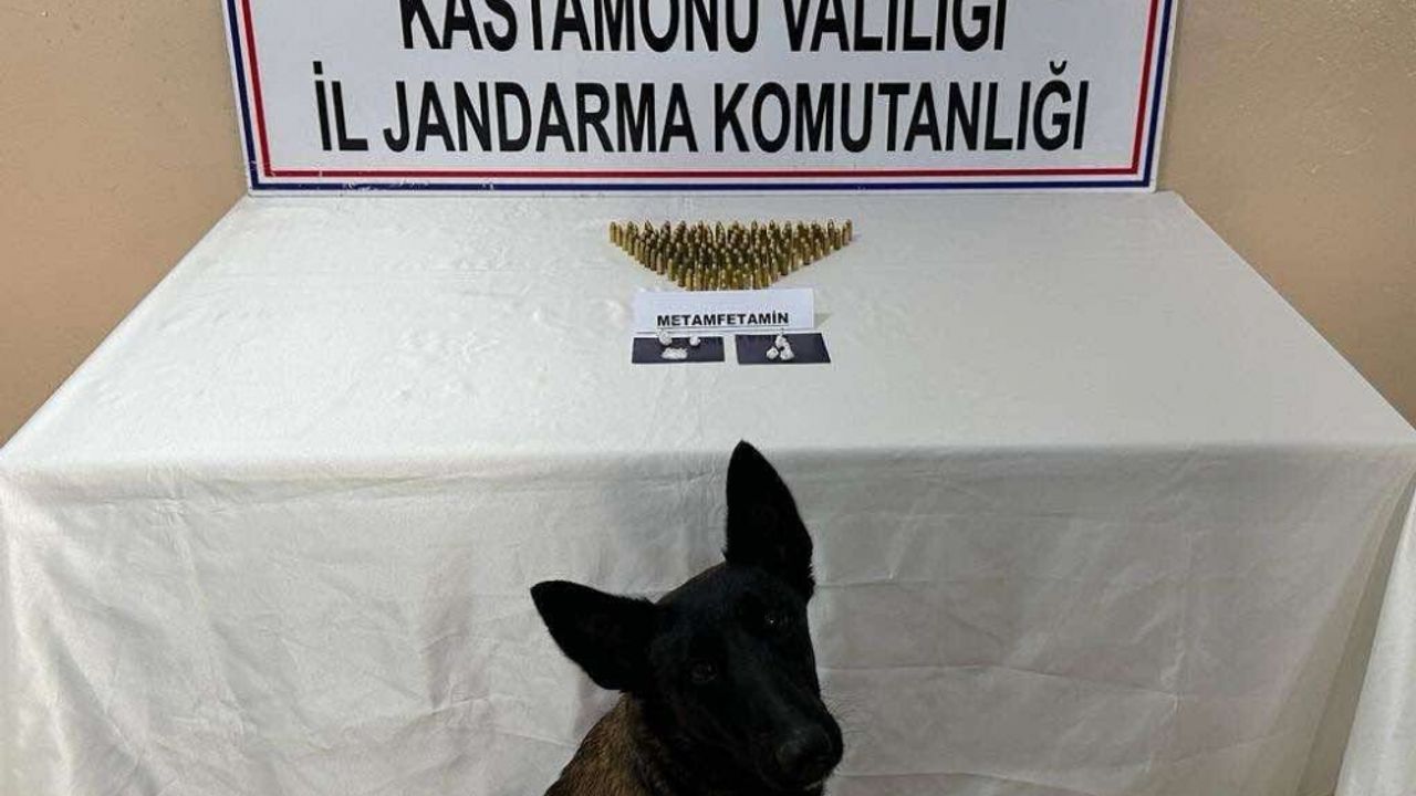 Kastamonu'da uyuşturucu ve ruhsatsız silahlarla yakalanan 3 şüpheli gözaltına alındı