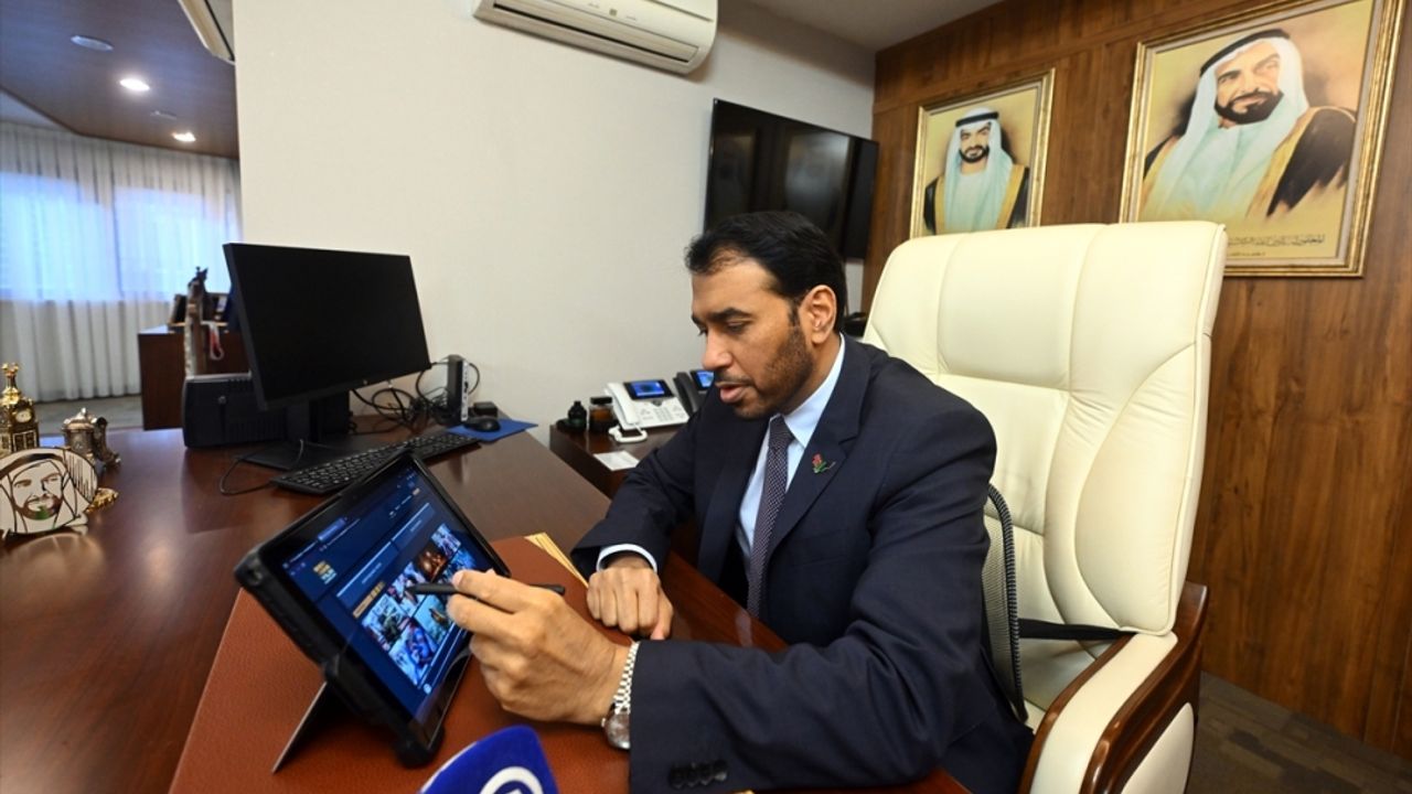 BAE'nin Ankara Büyükelçisi Zahiri, AA'nın "Yılın Kareleri" oylamasına katıldı