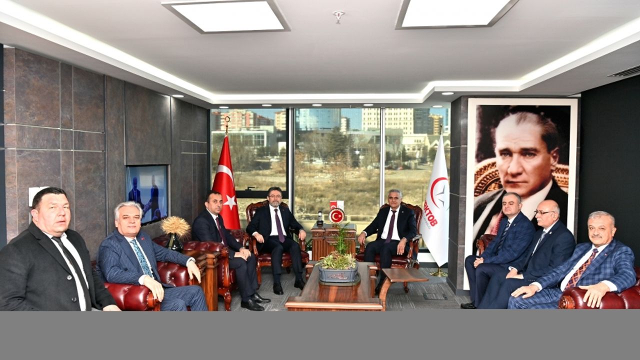 Tarım ve Orman Bakanı Yumaklı, TÜRKTOB'u ziyaret etti: