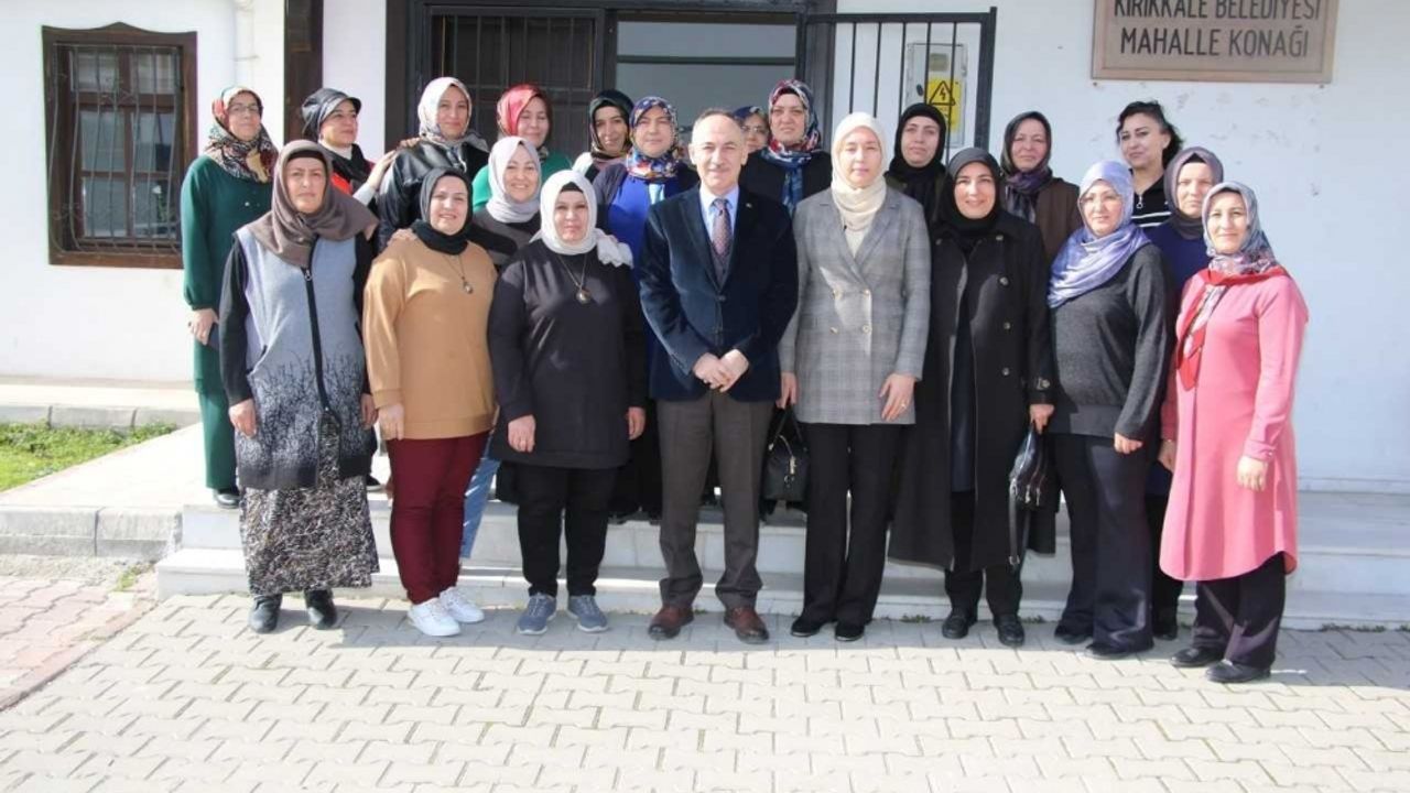 Kırıkkale Belediye Başkanı Saygılı, kadınlarla bir araya geldi