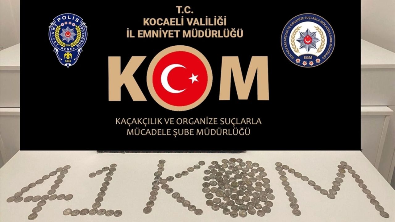 Kocaeli'de tarihi eser kaçakçılığı iddiasıyla 3 zanlı tutuklandı