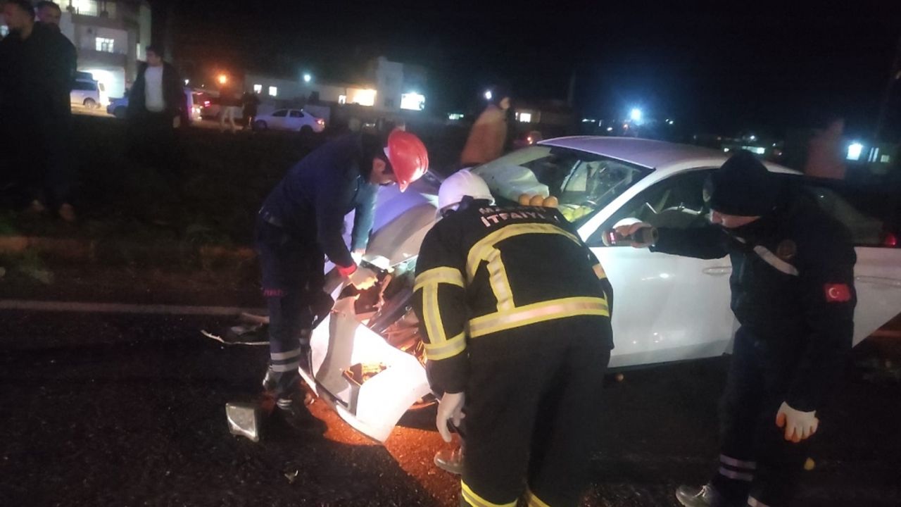 Mardin'de trafik kazasında 3 kişi yaralandı