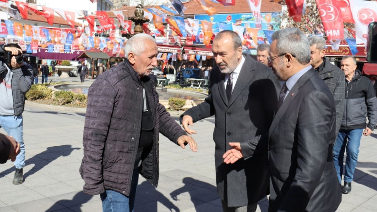 MHP Genel Başkan Yardımcısı Yıldırım, Nallıhan'da ziyaretlerde bulundu