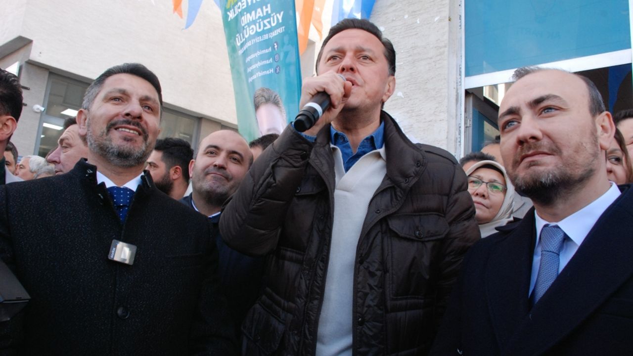 Tepebaşı'nda AK Parti Seçim İrtibat Bürosu açıldı