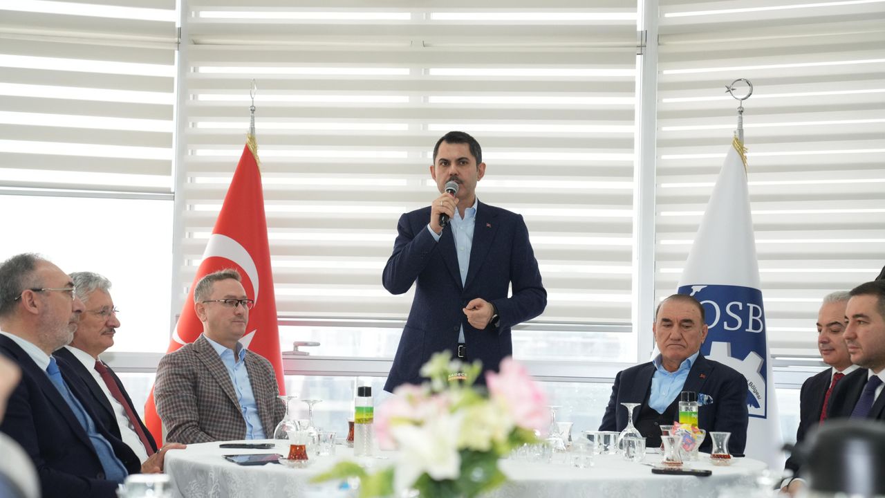 Murat Kurum: İstanbul'un sanayisini her daim ayakta tutmak zorundayız
