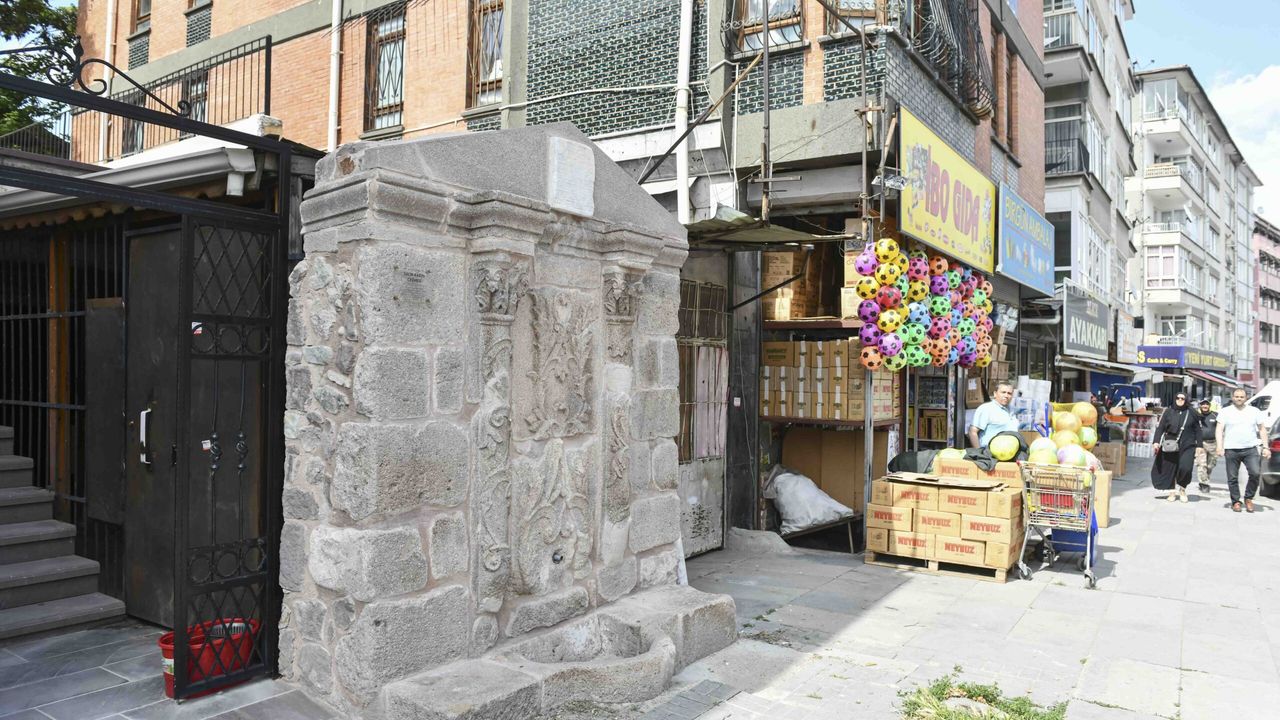 Ankara'da kent merkezindeki tarihi çeşmeler restore ediliyor